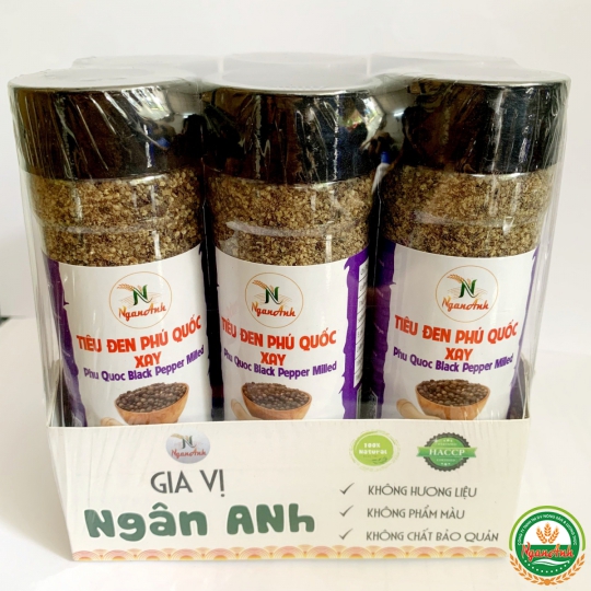 Tiêu đen phú quốc xay