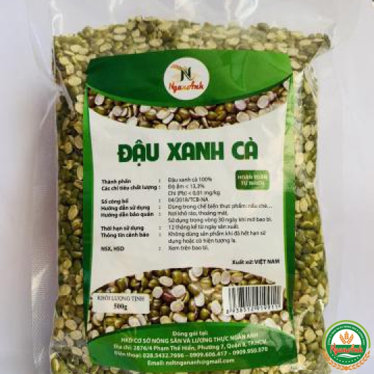 Đậu xanh cà 500g