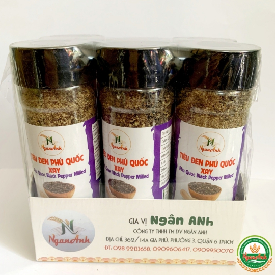 Tiêu đen phú quốc xay