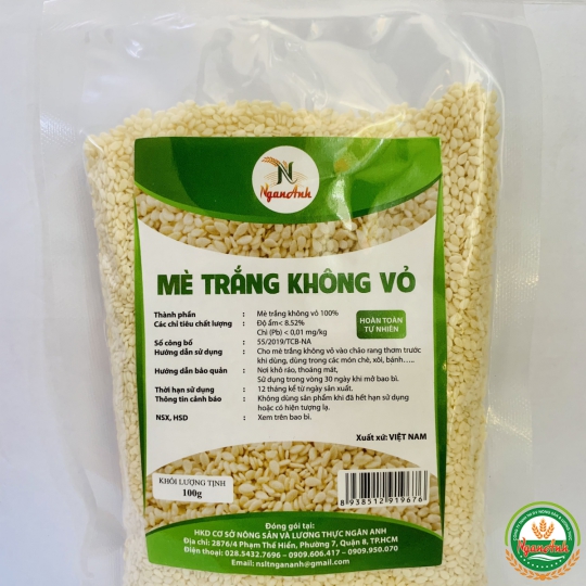 Mè trắng không vỏ 100g